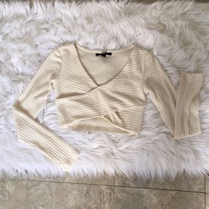 Forever 21 Strapped Crop Top